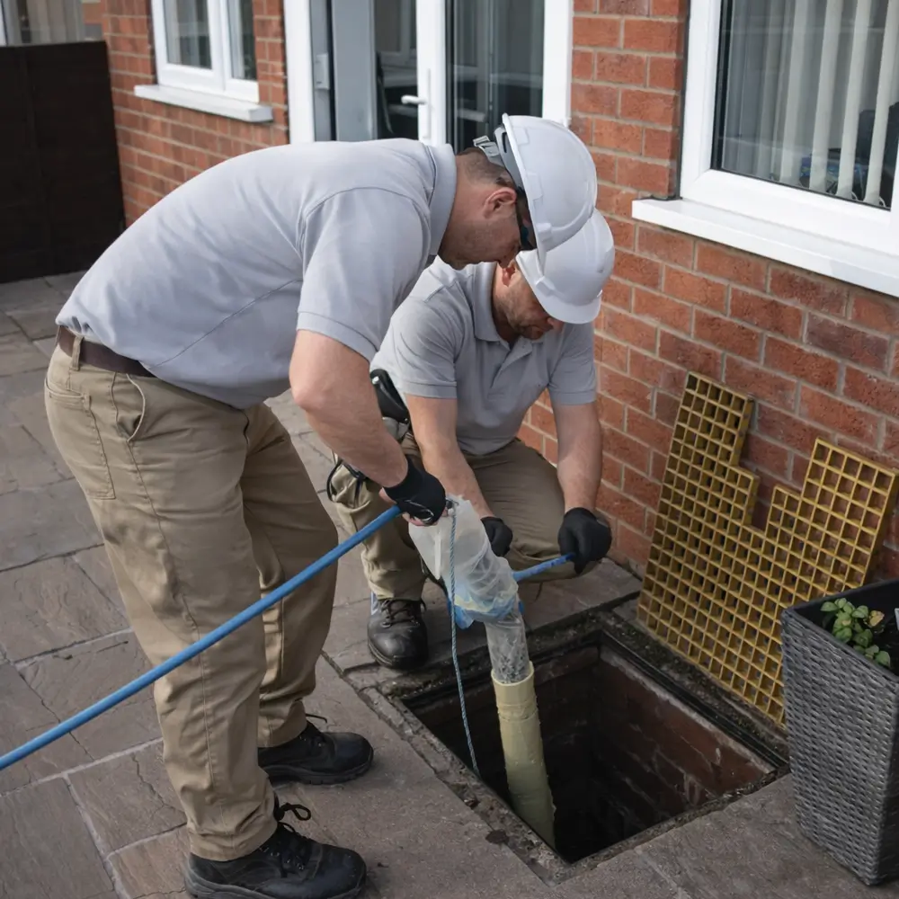 Blocked drain repair service in Peckham