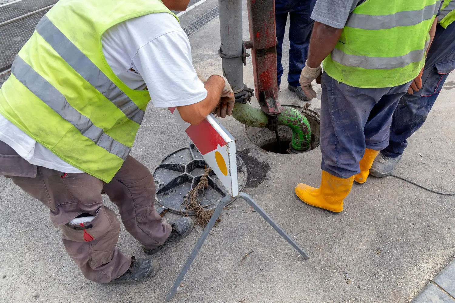 CCTV drain survey inspection in Peckham
